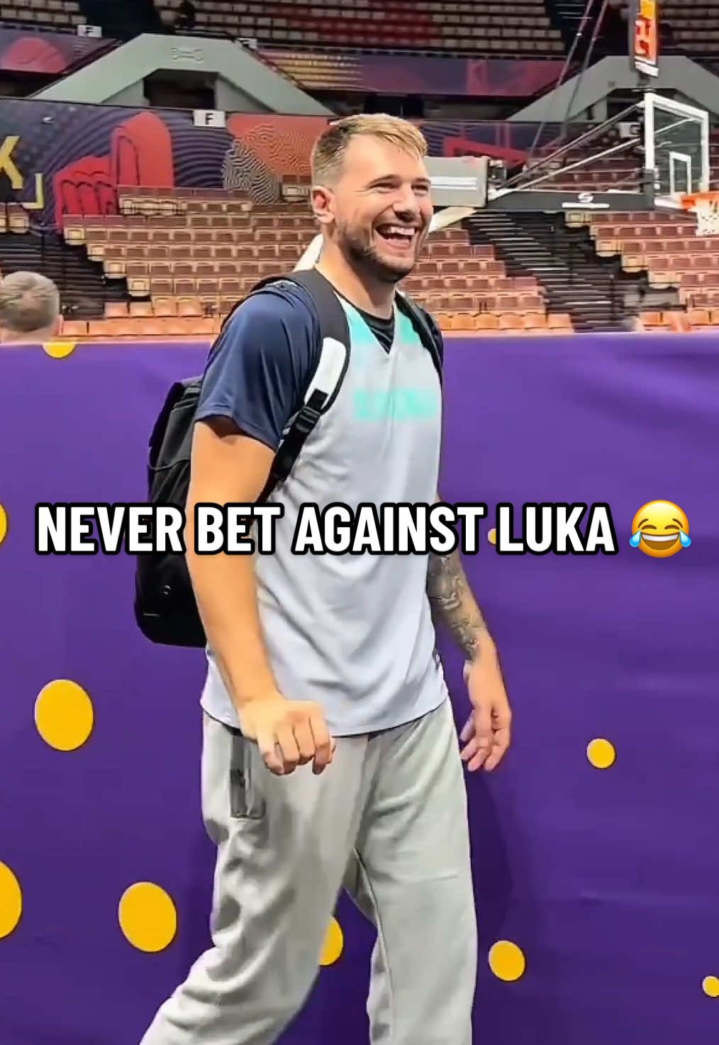 Never bet against Luka 😂 @NBA  #EuroBasket #Slovenia #Doncic #Basketball 