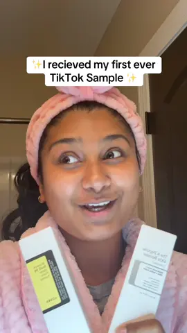 My first TikTok sample being @COSRX US means the world to me because it’s products that I genuinely love and use on the daily. So excited to start to making videos to promote these amazing serums! #tiktoksample #sampletok #cosrx #creatorpilotprogram #tiktokshopaffiliate 