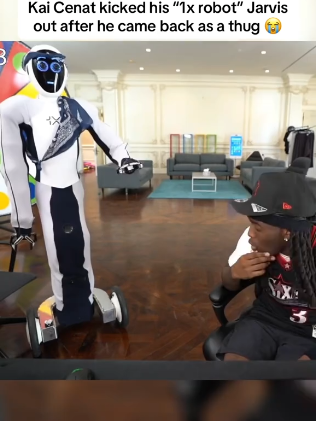 Kai's robot became a thug now 😂 #kai #mafiathon3 #1x #fyp 