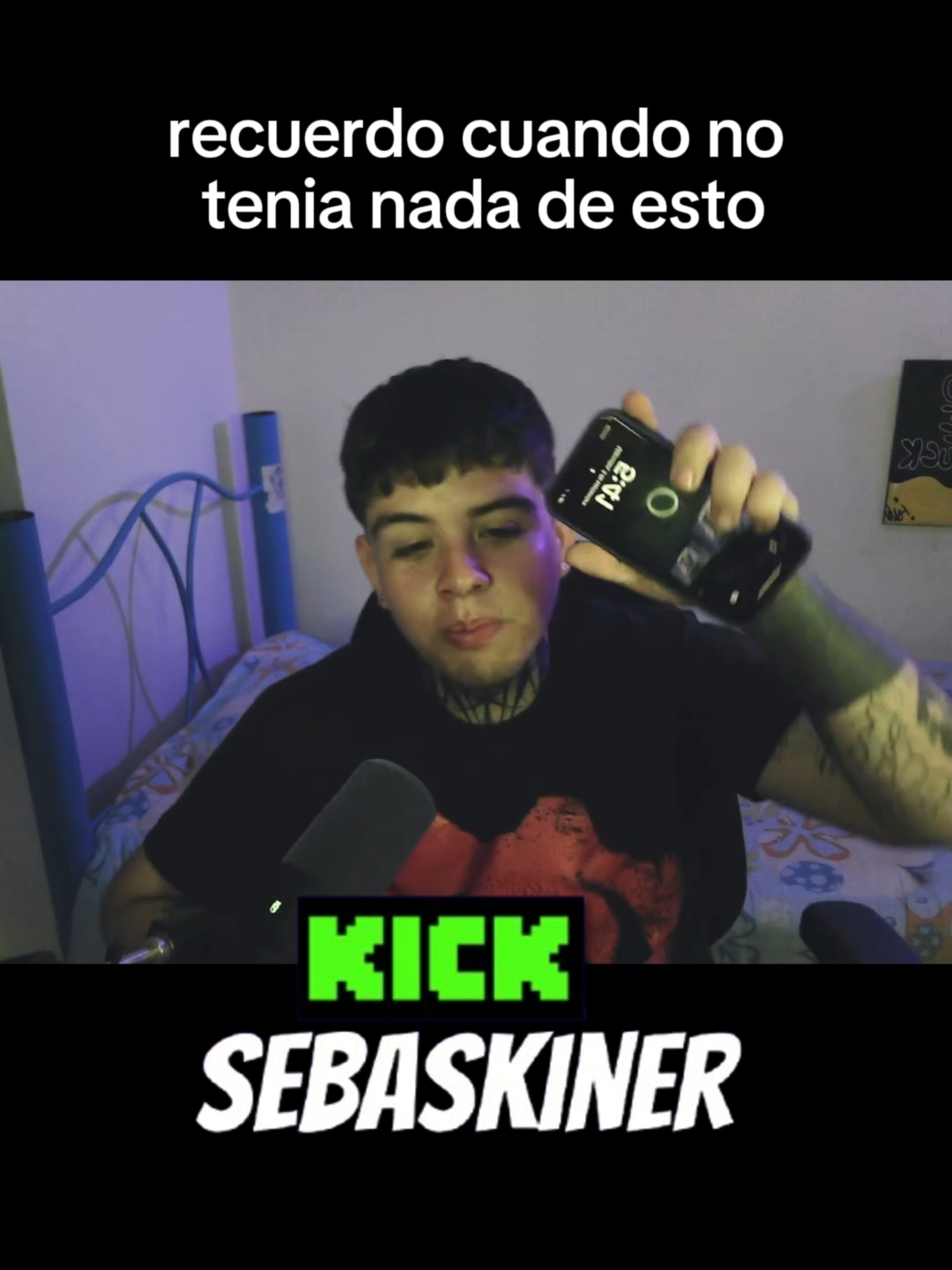 recuerdo cuando no tenia nada de esto #kick #VIRAL #viraltiktok #proceso #sebaskiner