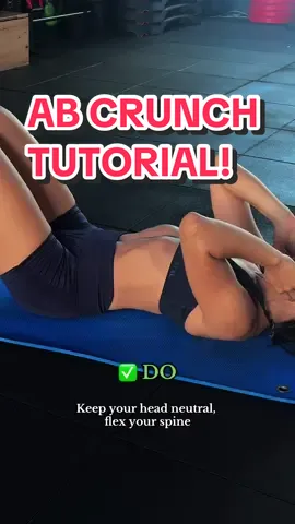 Ab crunch tutorial - better to use a declined bench if you can for more eange of motion 🙏🏼💕 step by step mic’d up ab crunch tutorial in my app and many other form tutorials are there already waiting for you to start your awesome journey 👀  Join the app waitlist in my bio to get the biggest discount i’ll ever make for this app, this discount is lifetime long 🫶  . . . . . . #abworkout #abs #snatchedwaist #waist #abcrunch 
