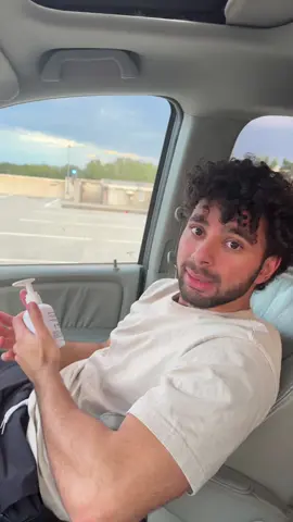 Bros lookin like he just came out the wazu 💀 #curls #curls #lancebaker #leaveinconditioner #fyp 