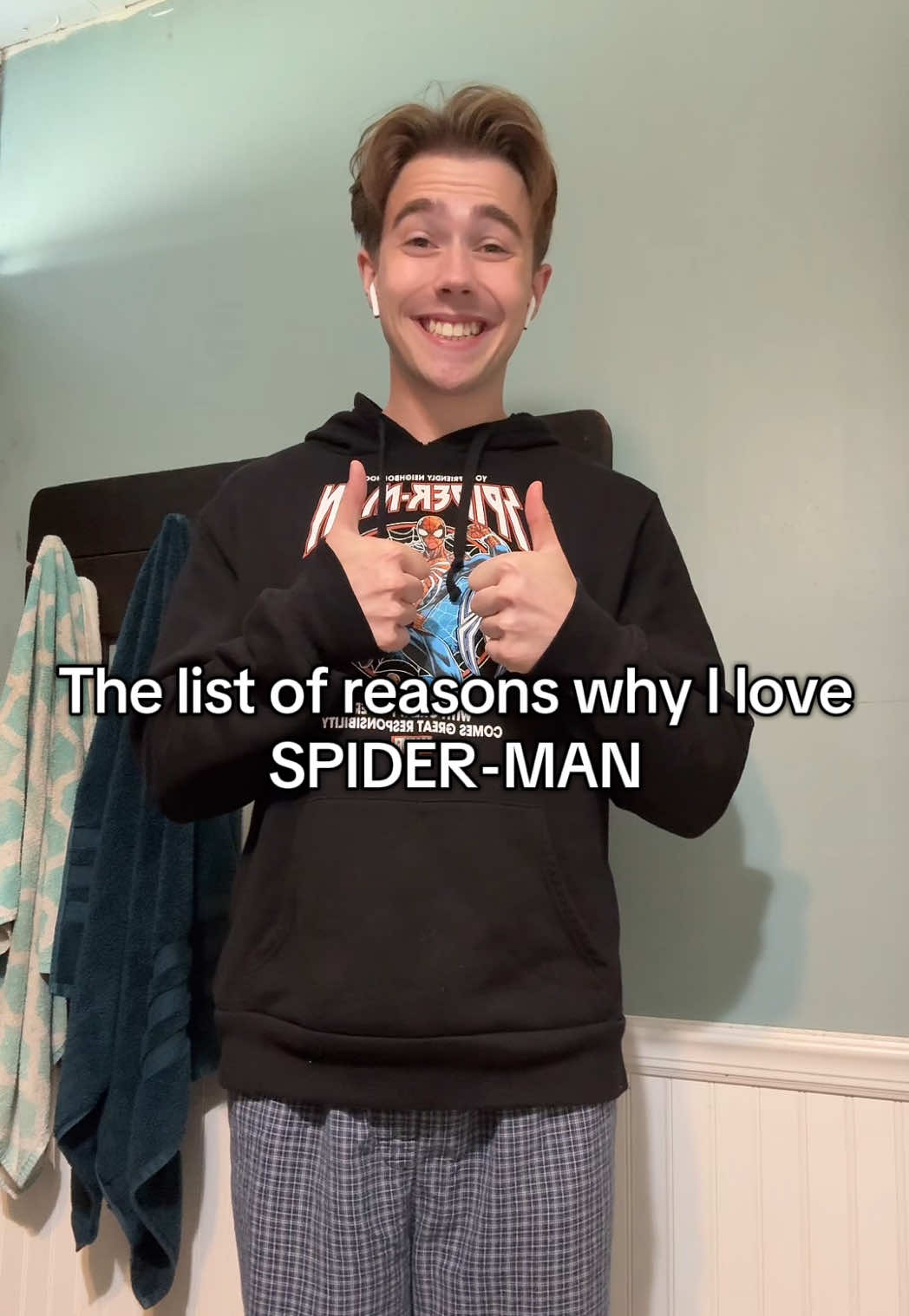I can go into HEAVY DETAIL-  #spiderman #peterparker #nerd #marvel #fyp 