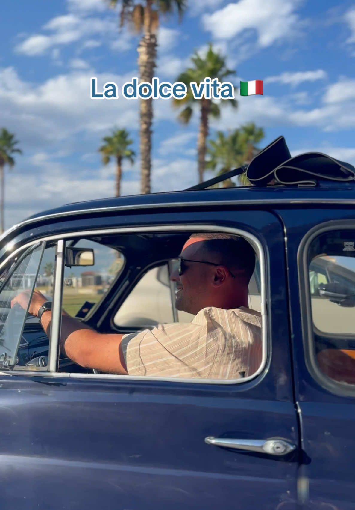 Ein Fiat 500, Palmen und Freiheit……so klingt Italien. 🚗🌴✨ #Guantanamera #fiat500 #dolcevita #italy #Lifestyle #pietrobasile