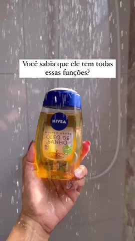🛁✨ Descubra o poder do Óleo de Banho NIVEA! ✔️ Limpa suavemente ✔️ Deixa a pele macia e hidratada ✔️ Sensação de cuidado todos os dias Perfeito para transformar o banho em um momento de autocuidado. 💙 👉 Experimente agora e sinta a diferença! Compre com desconto no link da bio!