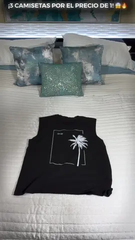 3 camisetas, 3 estilos, 1 solo precio 🔥 No hay excusa pa’ no vestir con flow este verano 🏖️ Haz clic en el carrito naranja 🛒 y pídelas ya.  #ComboDeVerano #CamisetasDeHombre #TikTokShop #EstiloCasual #CarritoNaranja 