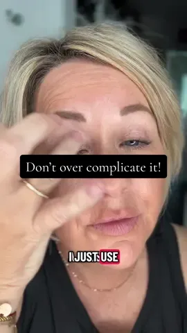 Less is more! Eyeshadow that last all day when applied correct! @Gen See Beauty makes easy to wear eyeshadows for women of all ages! Don’t over complicate it! #makeupartist #over50 #makeuptutorial #grwm #eyeshadow 