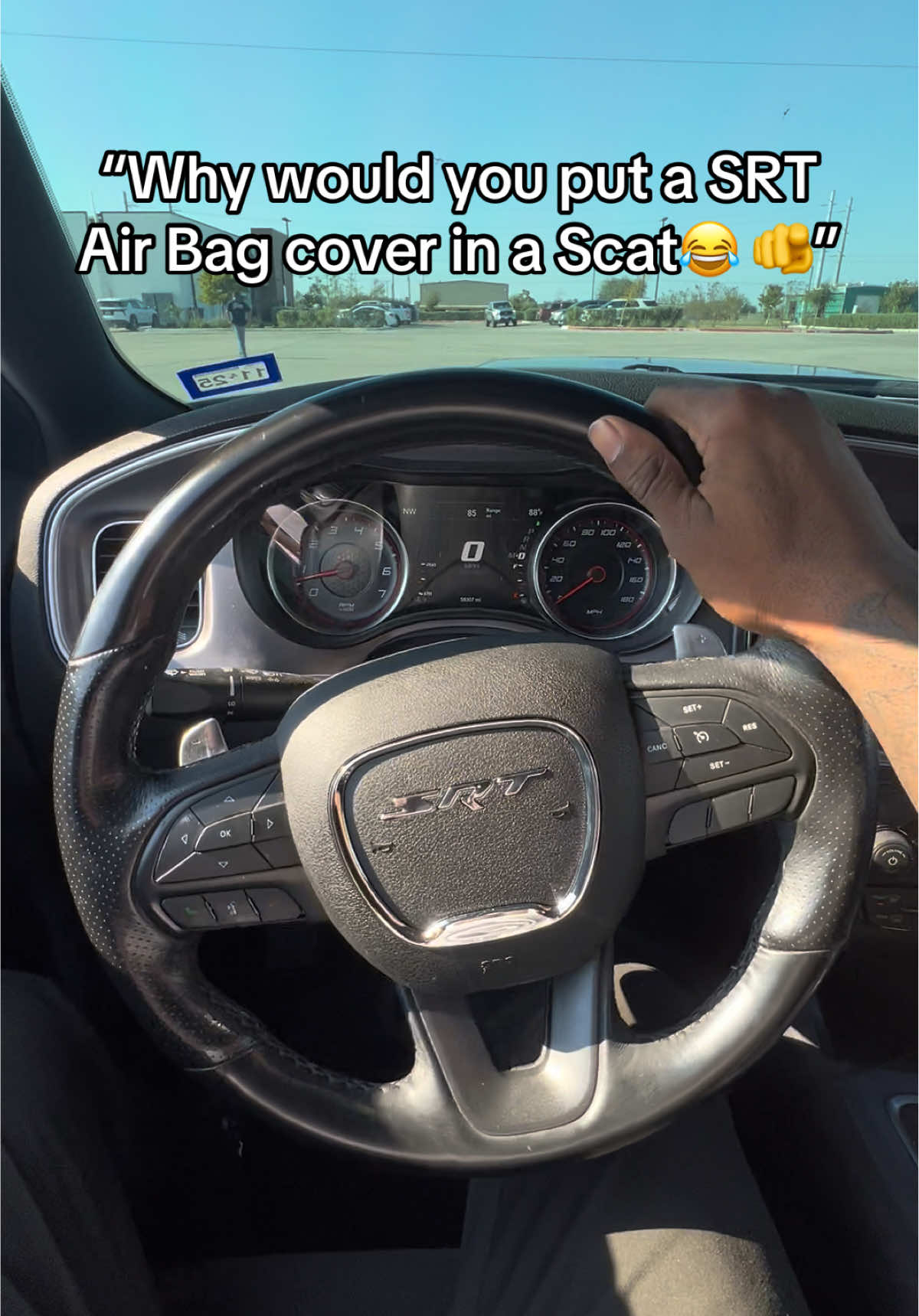 Leave my 392 alone🙄 #scatpack #srt #hellcat #dodgecharger #musclecar 