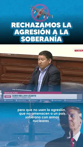 𝐑𝐄𝐂𝐇𝐀𝐙𝐀𝐌𝐎𝐒 𝐋𝐀 𝐀𝐆𝐑𝐄𝐒𝐈Ó𝐍 𝐀 𝐋𝐀 𝐒𝐎𝐁𝐄𝐑𝐀𝐍Í𝐀 🚨Denunciamos que la presencia militar de Estados Unidos en el Caribe no solo constituye una provocación, sino también una cortina de humo que desvía la atención de los verdaderos problemas que enfrentan nuestros pueblos. Si EE. UU. realmente quisiera derrotar el narcotráfico, empezaría por combatirlo en sus propias fronteras, en su propio mercado consumidor, y no intentando acaparar titulares enviando submarinos nucleares y buques de guerra contra una simple “lanchita”. América Latina no necesita armas extranjeras ni espectáculos de intimidación, necesita respeto a su soberanía y soluciones reales a sus problemas sociales y económicos. #GuidoBellido #CongresistaDeLaRepublica #perú #EEUU #SoberaníaNacional #americalatina