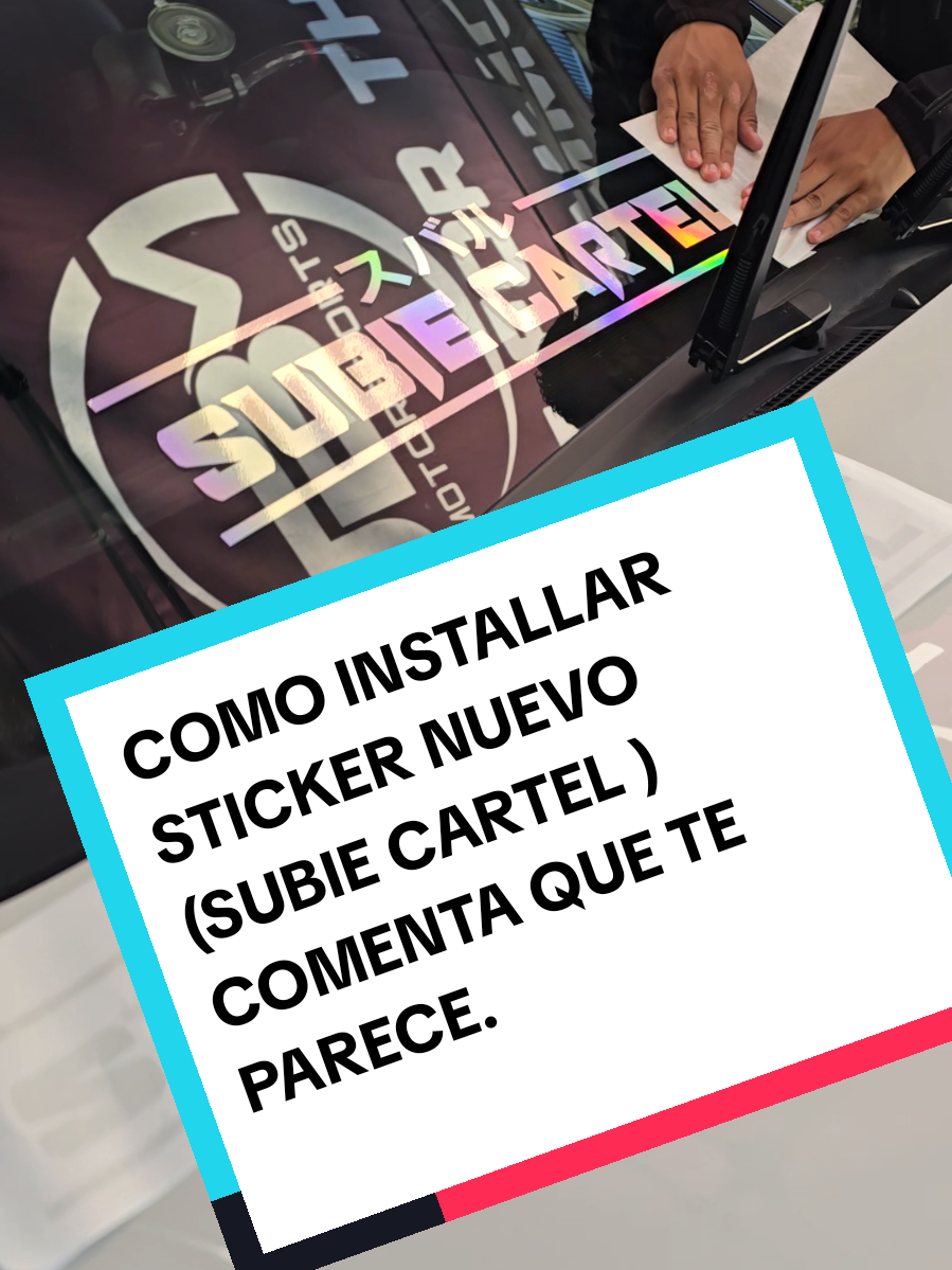 SUBARU WRX STI   COMO INSTALAR SUBIE CARTEL DECAL /STICKER #SUBARU #SUBIECARTEL #SUBIEGANG #SUBIEFLOW #SUBIEDAILY 