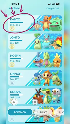 I’ve Finally completed it❤️ #fyp #pokemongo #pokemon #kantoregion #kantopokemon 