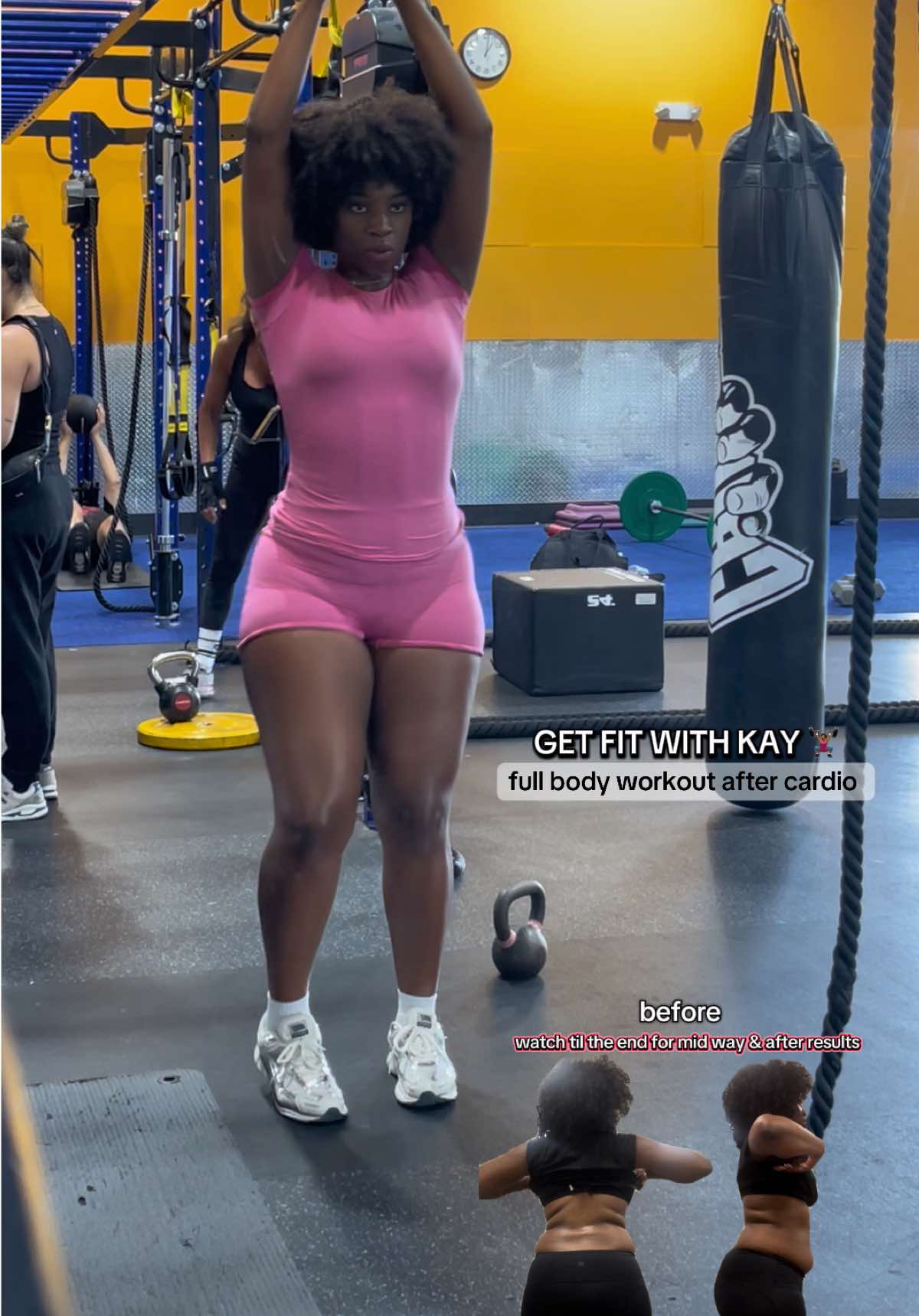 a quick snippet of my gym routine🏋🏾‍♀️  ✨ I lost 20lbs so far 🤸🏾‍♀️ 🔑 30 mins of cardio / 3 miles is MANDATORY #Fitness #weightloss #gym #fitnessjourney #gymmotivation 