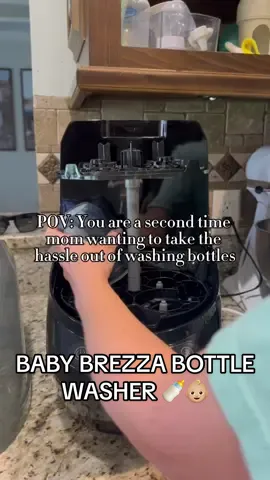 Oh how I wish I had this as a first time momma!! @babybrezza thank you SOO much for gifting this to this busy mom of 2!! 🍼🤍  I highlyyyy recommend this bottle washer if you are going through a lot of bottles with your little. It comes with 60 tablets so you are set for a while and ready to clean those bottles with EASE!  You can purchase on TikTok shop or on their site which has free shipping and easy returns + an 18 mo exited. warranty. My personal link (saves you up to 22% off) is in my profile now! No code needed.  #ad #sponsor #MyBrezzaMoments, #ParentSmarterNotHarder