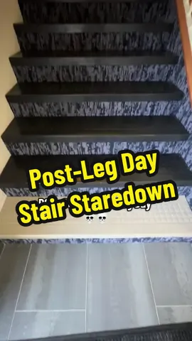 we’ve all been here #legday #stairs #recovery #healthandwellness #GymTok 