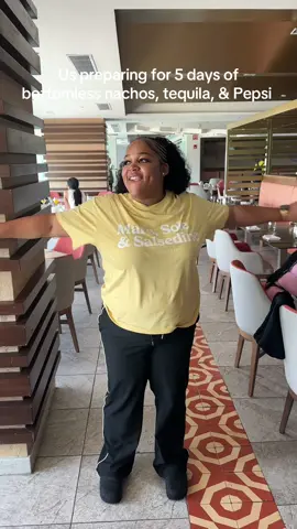 Guess who will be drinking the bottomless Pepsi🙋🏽‍♀️🙋🏽‍♀️🙋🏽‍♀️🙋🏽‍♀️🙋🏽‍♀️ #cancun #vacation #allinclusive #royaltonchiccancun #family @Trell B @Trevon @Stace🤍 @TeeBrown 