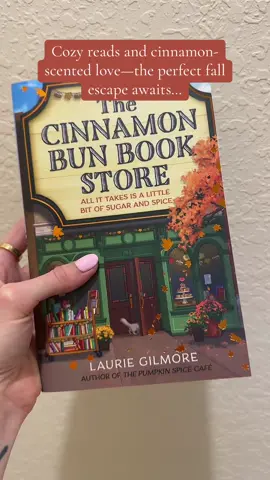 Looking for your next cozy fall escape? 🍂✨ The Cinnamon Bun Bookstore will transport you to a seaside town filled with love, mystery & cinnamon-sweet moments. #cozyreads #romancebooks #fallromance #fallvibes #BookTok 