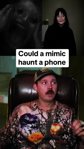 Could a mimic haunt a phone. #mimic #scarystories #creepystorytime #spookystory #hauntedphone 