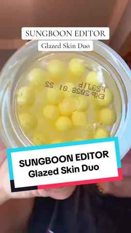 @SUNGBOON EDITOR Glazed Skin Duo #kbeauty #sungbooneditor #glazedskin #skincare 