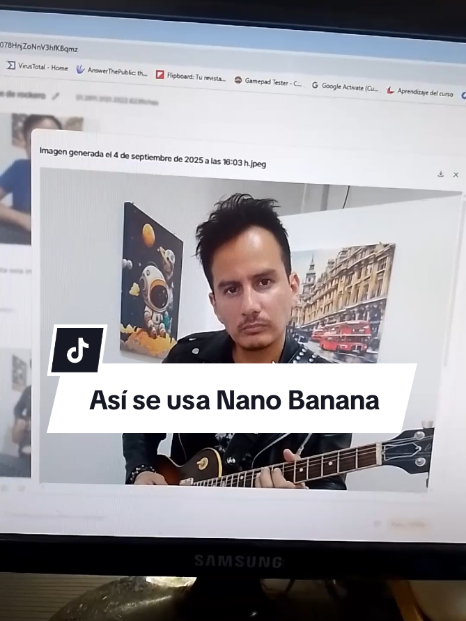 Asi se usa Nano Banana #IA #nanobanana #inteligenciaartificial 