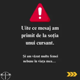 Am văzut multe femei nebune în viața mea… Dar mesajul ăsta pe care l-am primit de la soția unui cursant a fost exact opusul nebuniei. Pentru că atunci când un bărbat se schimbă… Femeia de lângă el îi preia energia. Fără să vrea, începe și ea să se schimbe. De asta, transformarea nu e doar despre kilograme. Nu e doar despre oglindă sau despre câte kilograme pierzi. E despre cine devii în familie. Despre cum te privește femeia ta. Despre cum copilul tău vede în tine un exemplu. Eu sunt recunoscător că pot să fiu martor la schimbările astea. Și știu că asta e misiunea mea: să fiu lumină pentru tații care vor mai mult de la ei. De aceea e esențial să faci ce trebuie cu corpul tău. Nu doar pentru tine. Ci și pentru cei de lângă tine. ✍️ Scrie-mi „DISCIPLINĂ” și hai să vedem dacă și tu ești pregătit pentru schimbarea asta.