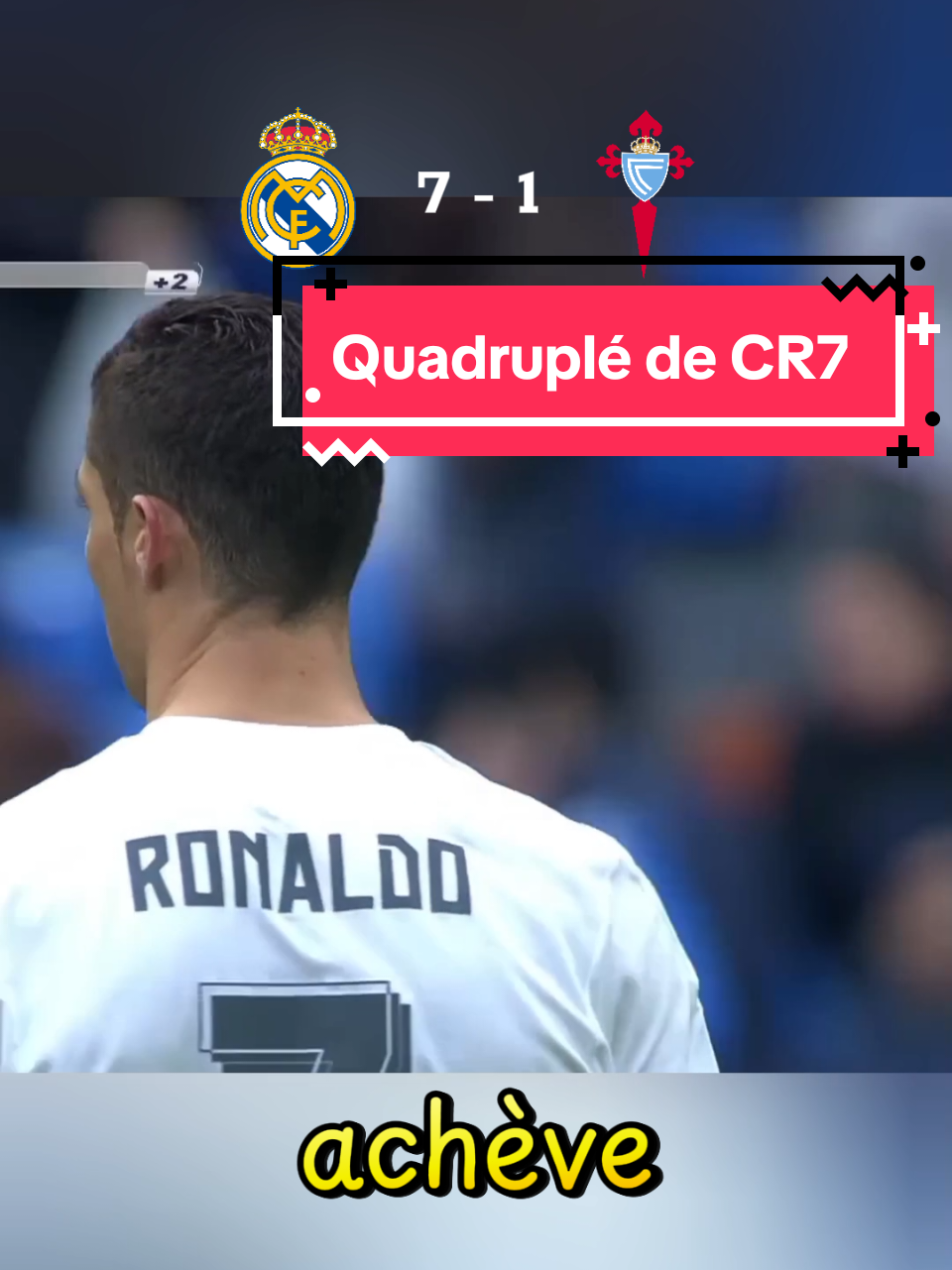 Quadruplé de CR7 en 25 minutes, Real madrid colle 7 buts #realmadridfc #cristianoronaldo #visibilité #españa🇪🇸 #creatorsearchinsights 