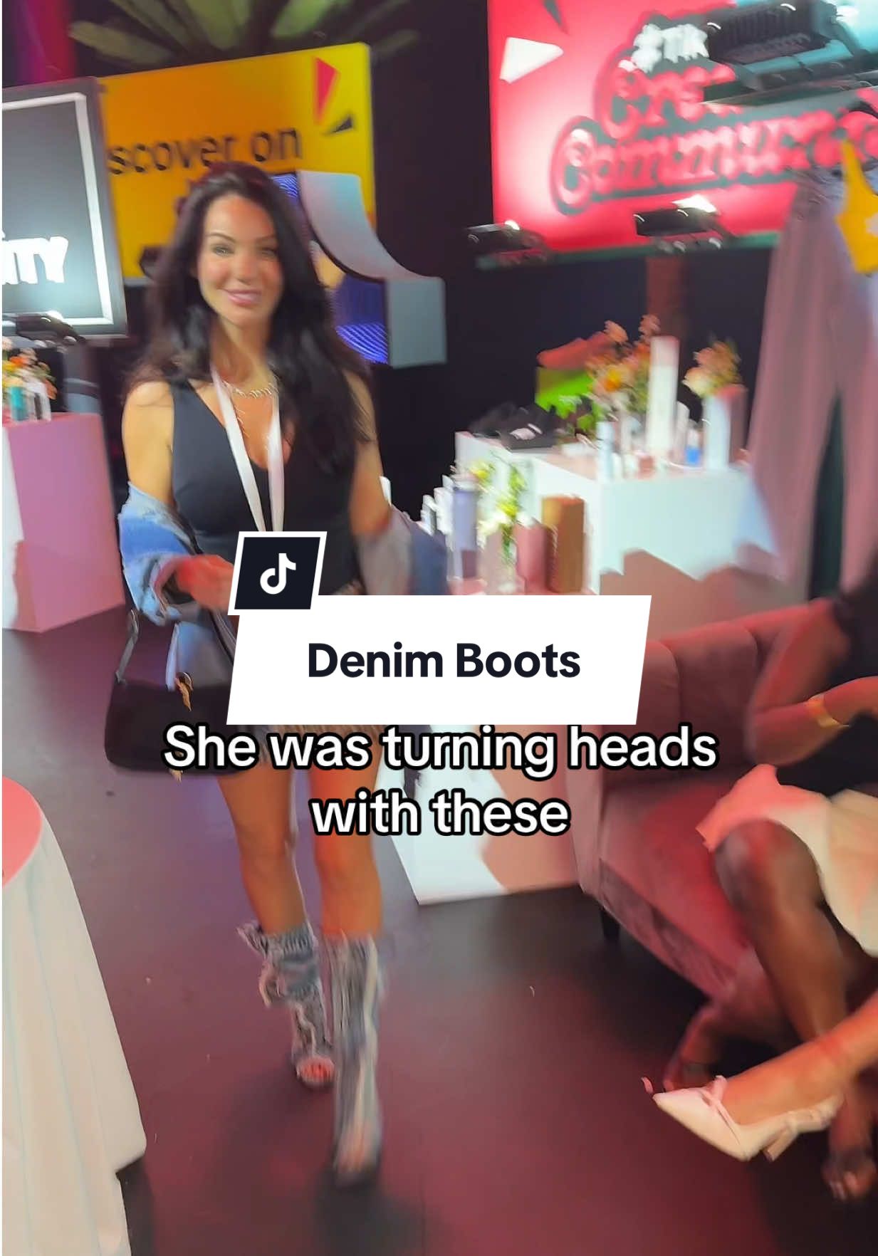 If you hate compliments and attention , don’t wear these boots #boots #highfashion #fallfashion #denim #heels 