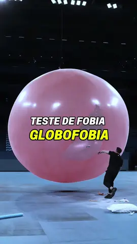 TESTE DE FOBIA / GLOBOFOBIA / MEDO DE BALÃO #teste #fobia #medo #balão #suspense 