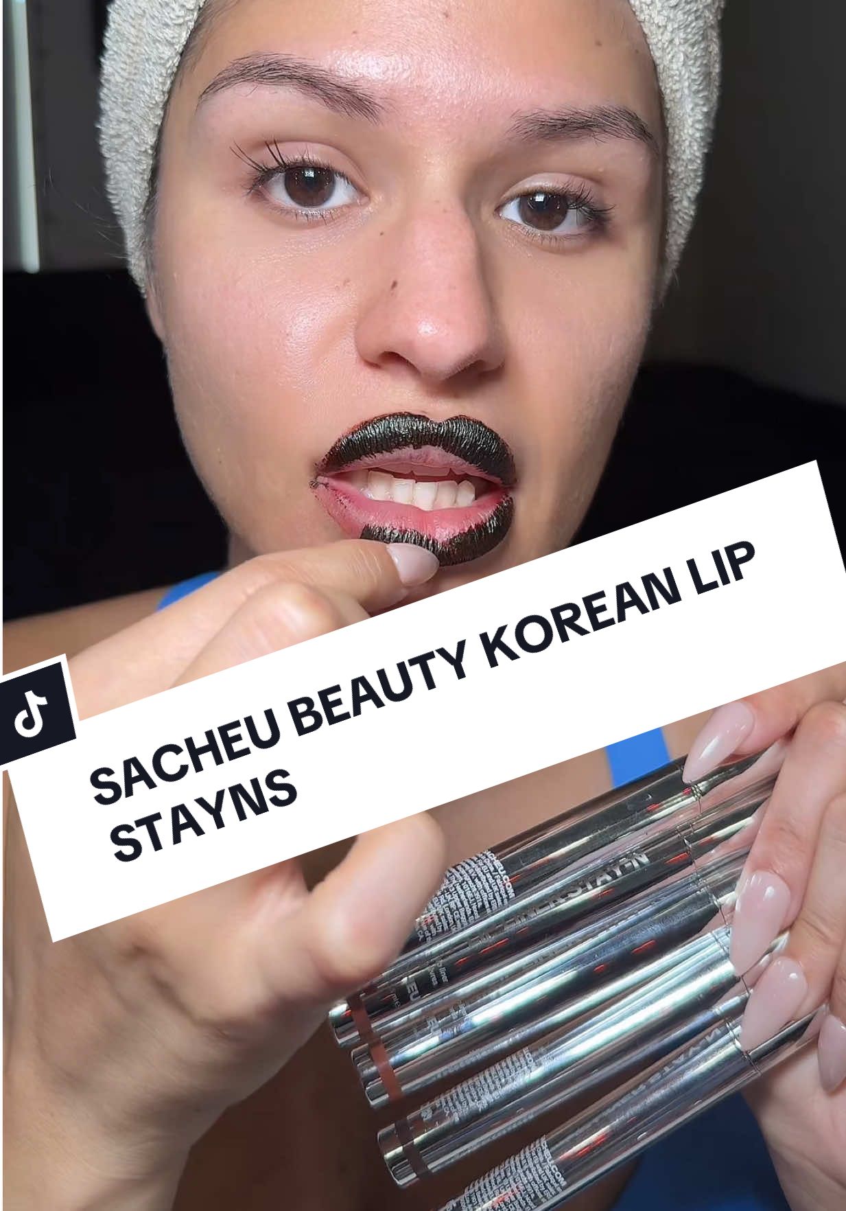 The best seller lip Stayn bundle from Sacheu Beauty is 18% off right now & the sale keeps changing so definitely grab yours while you can!🖤 #sacheubeauty #sacheubeautylipstain #makeup #koreanmakeup #tiktokshop  @SACHEU Beauty US 