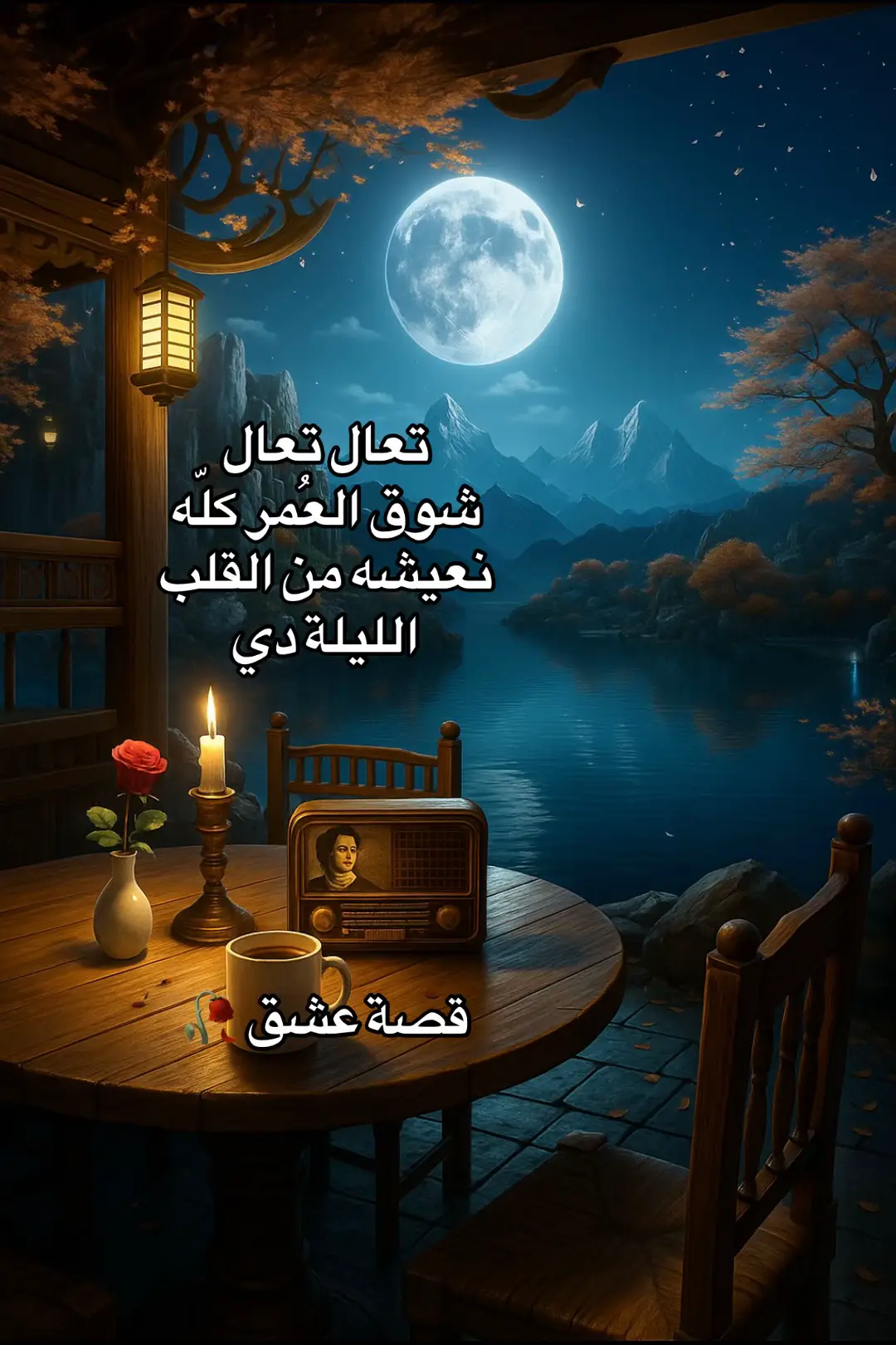 تعال تعال شوق العُمر كلّه نعيشه من القلب الليلة دي  .. ما تخليش أشواقنا لبكرا .. ما تخليش فرحتنا لبكرا 🥀💖 Come come let us live tonight with all the longing of a lifetime from the heart .. don’t leave our yearning for tomorrow .. don’t postpone our joy for tomorrow 🥀💖 #ام_كلثوم #قديم #طرب #foryou #explore 