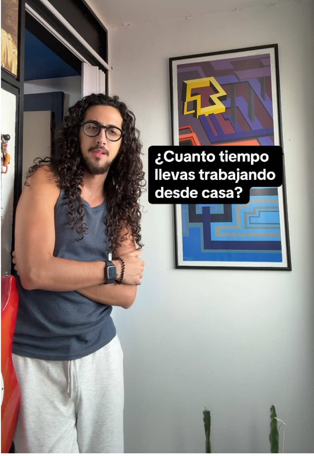 loco pero feliz 🤪 #trabajodesdecasa #trabajoremoto #workfromhome #diseñadorgrafico #freelancer 