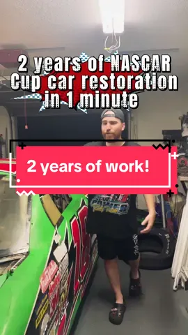 A 1990’s classic NASCAR Winston Cup car brought back to life! 🏁 Since there are a lot of new people finding these videos now I figured I would go back to the beginning and give you the quick version of the whole restoration!  #nascar #racecar #racecars #cars #nascartiktok 