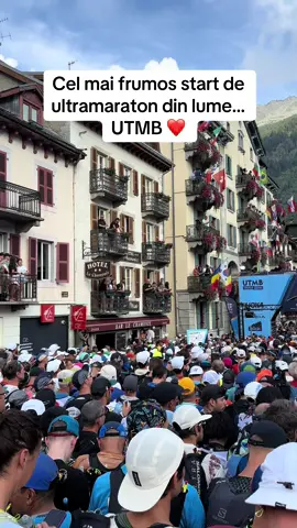Cel mai frumos start de ultramaraton din lume… UTMB ❤️ @UTMB Mont-Blanc #utmb #Running #alergare #chamonix 