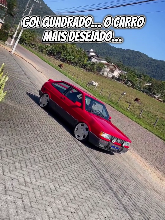 Gol quadrado - o carro mais desejado... . . . . . #carros #carrosantigos #volkswagen #golquadrado #vwquadrados 