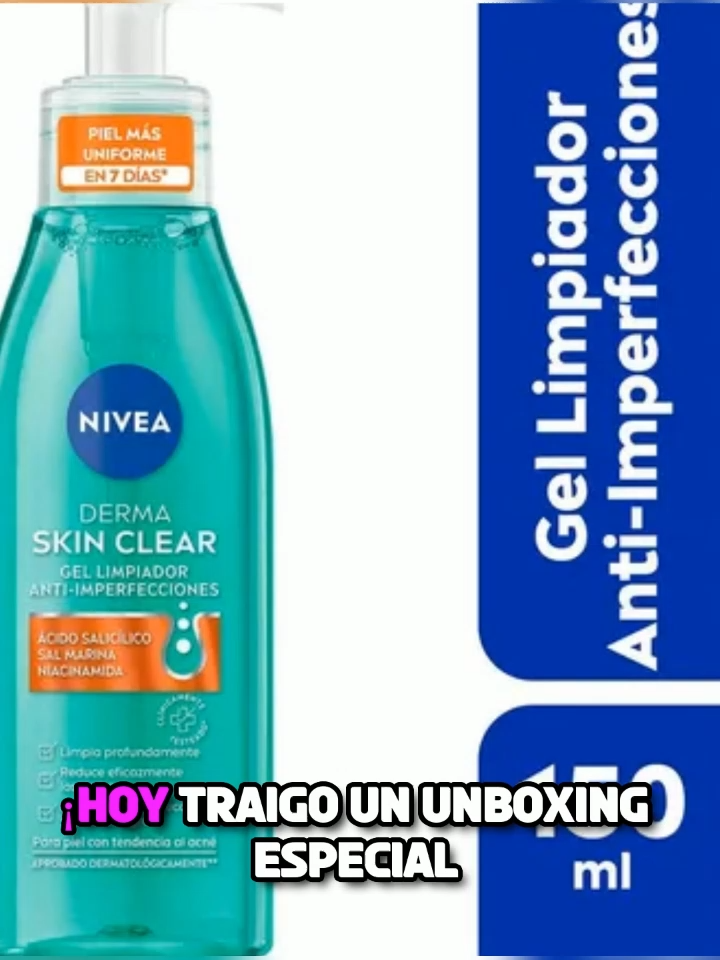 🧴✨ ¡Di adiós a los granitos y luce una piel perfecta! ✨🧴 El Gel Limpiador Nivea Derma Skin limpia profundo y combate imperfecciones desde el primer uso: ✅ Ácido salicílico + sal marina + niacinamida ✅ Fórmula vegana y dermatológicamente aprobada 🎉 ¡Oferta por tiempo limitado! 🛒 Cómpralo ahora 👉 https://mercadolibre.com/sec/1AuyEDM 🙌 Sígueme para más tips de cuidado facial, comparte si te gustó y deja un ❤️ para que más personas descubran esta piel libre de granitos. #PielPerfecta #CuidadoFacial #NiveaDermaSkin #MercadoLibre #ofertas
