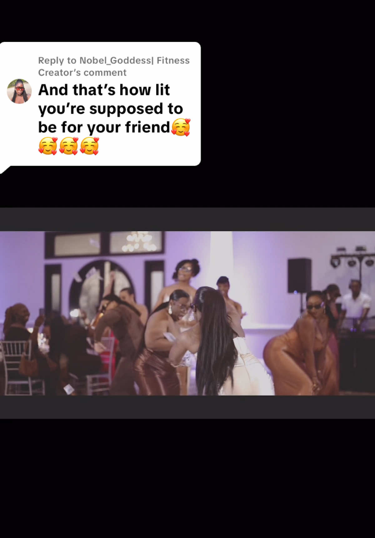 Replying to @Nobel_Goddess| Fitness Creator my sis said, she wanted the 👏🏾baddest 👏🏾 heffas 👏🏾 on 👏🏾 the 👏🏾 flo 👏🏾 #bridesmaids #weddingtok #2025bride #weddingtiktok 