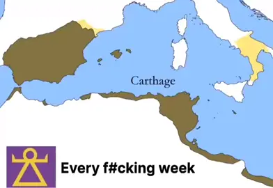 is the crashout valid? #romanempire #ancienthistory #carthage #historymemes 