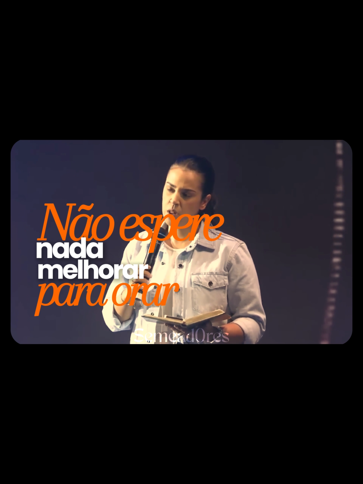 Sem oração não tem vitória! #Deus #jesuscristo #mensagemdedeus #reflexão #cristaosnotiktokbrasil #foryoupage #motivaçãodiária #jesus #camilabarros #edit #camilabarrospregaçao #orar #oração