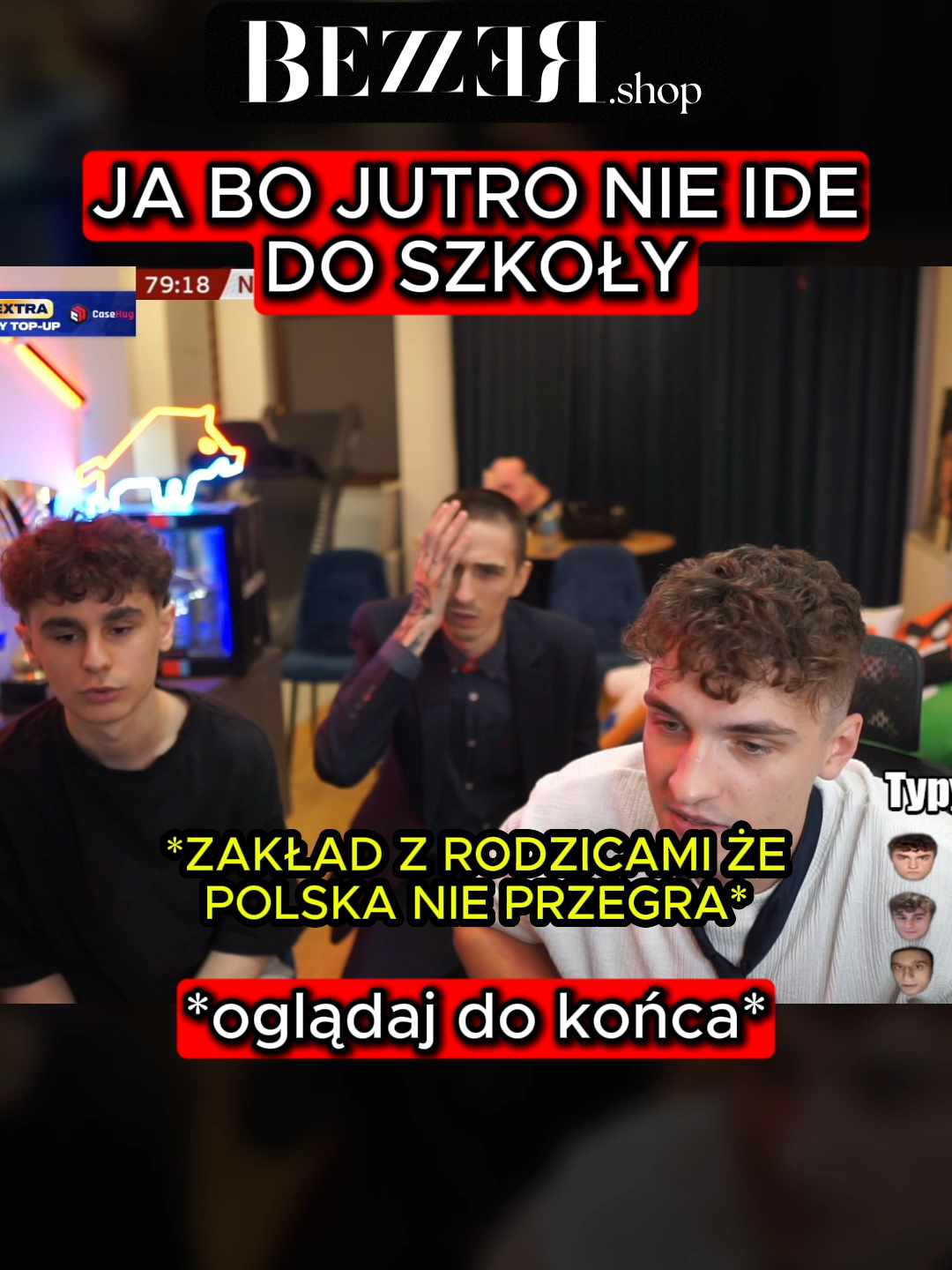 JAK OCENIACIE MECZ #kibicowanie #zakład #rodzice #polskaholandia #reprezentacjapolski #franio #franiokick #bezzer #azdus @bezzerofficial