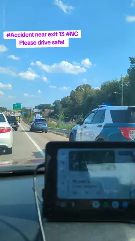 Drive safe friends! #nc #traffic #accident #drive #fyp