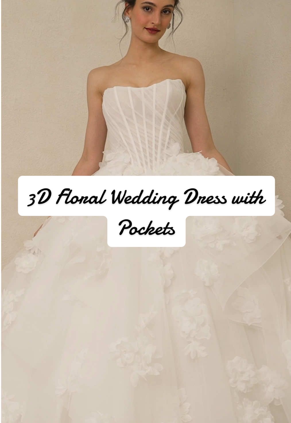 Layers of tulle + blooming flowers = bridal perfection 🌷 💕 With a strapless ball gown silhouette worthy of a romantic daydream and a sculpted corset-style bodice with diagonal boning for structure and support, Fiorella is perfect for brides who want to blend classic princess vibes with contemporary couture. Think Fiorella may be the one you’re looking for? Let us know below! 👇 Wedding Dress Featured: Fiorella B25232 Dress Designer: Blanc by Calla Blanche #princessweddingdress #weddingdressdesigner #dreamdress #callablanche #weddingdress