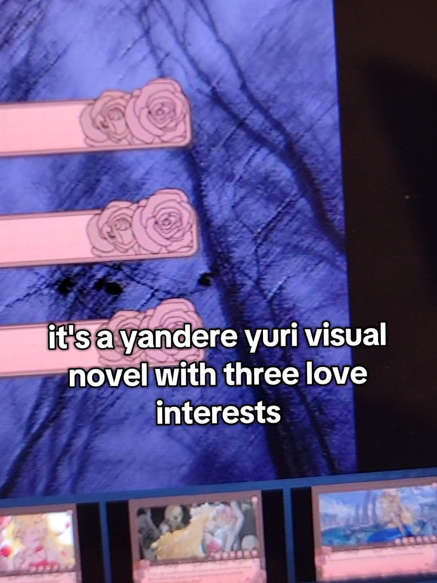 said nobody ever haha uhhh but yes my yandere yuri visual novel with three love interests, it gets so lonely here, is indeed free on steam and itchio! what can i say, i write toxic yuri for the love of the game 😊 🙏  #visualnovel #yuri #yandere #girlslove #himejoshi 