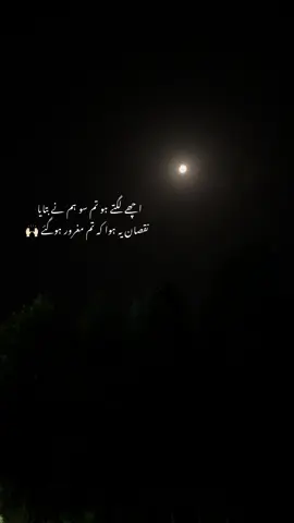 نقصان یہ ہوا کہ تم مغرور ہوگئے 🫠🤌🏻