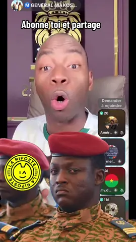 @Ⓜ️GENERAL MAKOSSO CAMILLEⓂ️ @Romy 226 officiel @𝗧𝗜𝗞𝗧𝗢𝗞 𝗕𝗨𝗥𝗞𝗜𝗡𝗔 @Cinkanse Sana @Floby KERE 2.2.6 