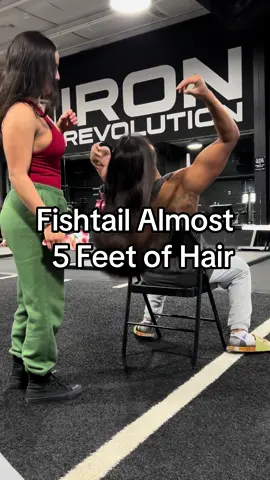 one of the coolest braids ive ever had. now imagine getting whipped by this lol #hair #longhair #braid #fishbraid #fishtailbraid 