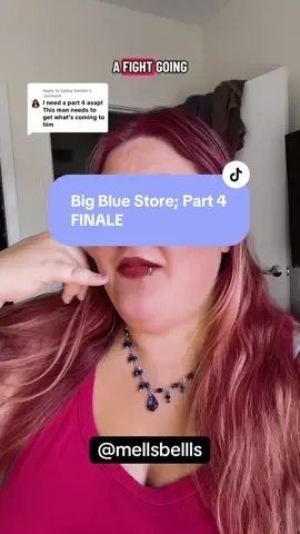 Replying to @Calley Kender Big Blue Store; Part Four (FINALE) - unfortunately, that’s just how these things go sometimes. But! We do have a special epilogue where our manager meets a certain customer on the full length YouTube video 👀 #customerservice #foodservice #skit 