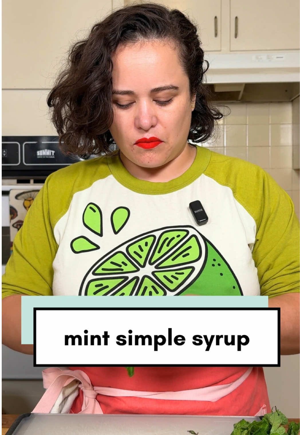 Want to add a little minty goodness to your drinks, but hate the idea of chewing on little broken up leaves that can get stuck in your teeth?  Yeah, you’ll want to make this mint simple syrup!  My recipe makes a little over half a cup, double it if you know you’ll be using it up!  Just take 1/2 cup sugar and 1/2 cup water and cook until the sugar is dissolved. Remove from heat and stir in 1 cup mint leaves (you can get that from 1 big bunch of mint). Let it steep for 15 minutes, strain it, and let it cool before using!  #simplesyrup #mint #EasyRecipe  #creatorsearchinsights 