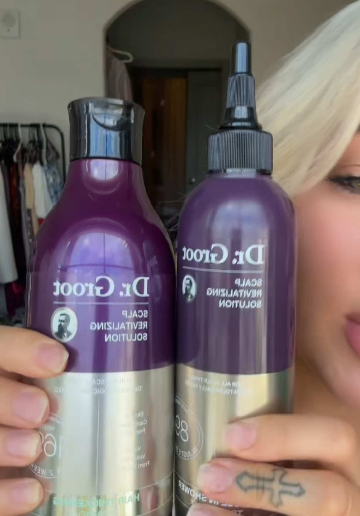 I seriously could go on for days about how much these products have helped my hair #drgroot #koreanhaircare #hairtok #hairtreatment #scalpcare 