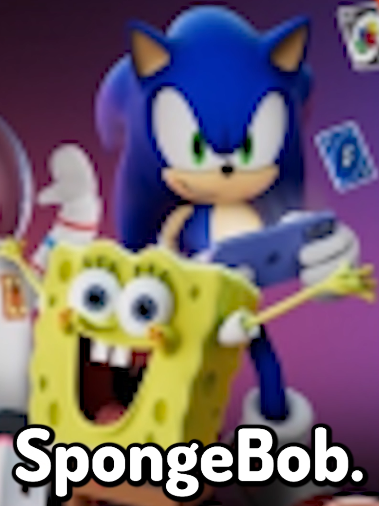 Did Apple Just Team Up Sonic and SpongeBob AGAIN? I have been talking a lot on how there seems to be a LOT of ads or commercials for Apple products featuring Sonic and SpongeBob together, after the reveal of SpongeBob's DLC for crossworlds, however.. this happened AGAIN and there was ANOTHER ad featuring Sonic and SpongeBob standing right by each other's side.. they're actually best friends. #SonicTheHedgehog #SonicMovie3 #SonicMovie4 #SonicTheHedgehog4 #SonicIDWComics #SonicRacingCrossworlds #SonicRacing #SonicRacingGames #IDWSonic #SonicMovie #ClassicSonic #sonic #Racing #DCSonic #SonicDC #SonicXDC #sonicthehedgehog2 #mysteryminis #sonicmysteryminis #Sonic4 #SonicTheHedgehog #SpongeBob #SpongeBobSquarePants #SpongeBobDLC