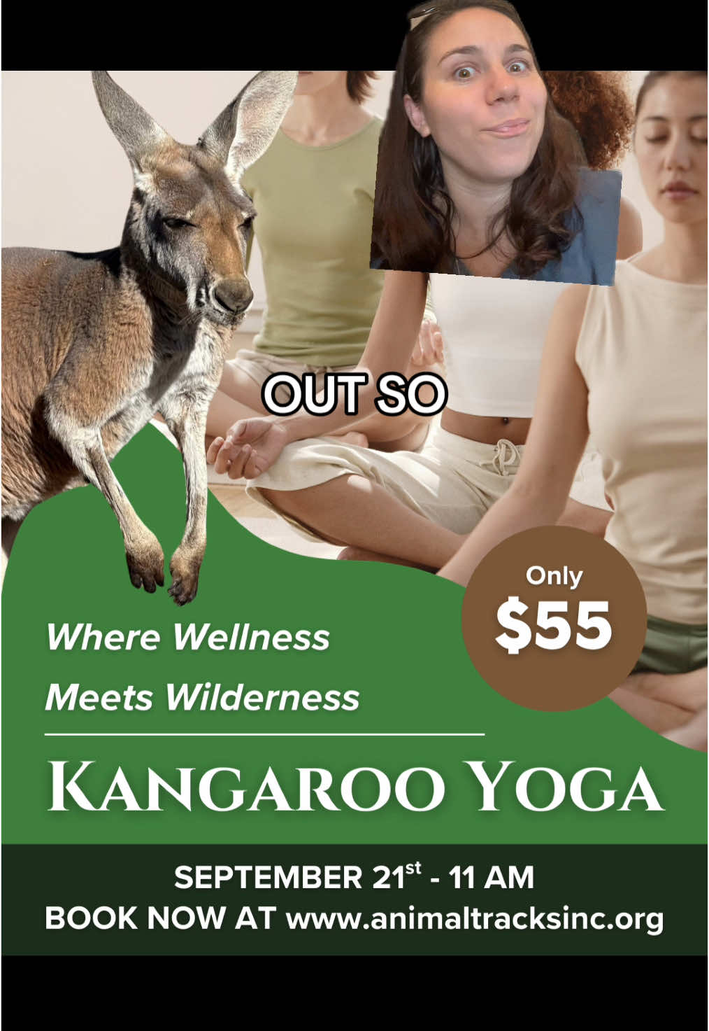 If you’ve ever wanted to be up close and personal with kangaroos and wallabies, and you live in the LA area or planning to visit there soon, book this now before it sells out @AnimalTracksInc  is my friends exotic animal sanctuary. I can firsthand say they do amazing work. #greenscreen #animalsanctuary #kangarooyoga #yoga #todolosangeles 