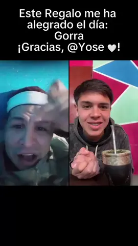 Yose 🩵🤍, gracias por el fantástico Regalo que has enviado en mi LIVE. Siempre recordaré este momento. #tiktoklive #livehighlights #livegift #cap #gorra
